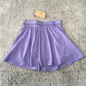 Nike Court Ace Advantage Tennis Skirt Size Small Women Purple FZ6726-527